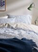 Scribble Reversible Cotton Duvet Cover Set