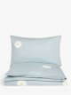 Tufted Flower Pure Cotton Duvet Cover and Pillowcase Set